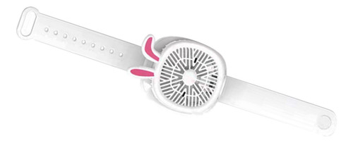 Mini Reloj Con Ventilador, Carga Usb, Recargable, 3 Velocida