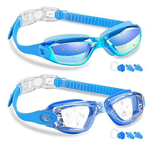 Elimoons Gafas De Natacion Para Ninos Y Adolescentes De 6 A