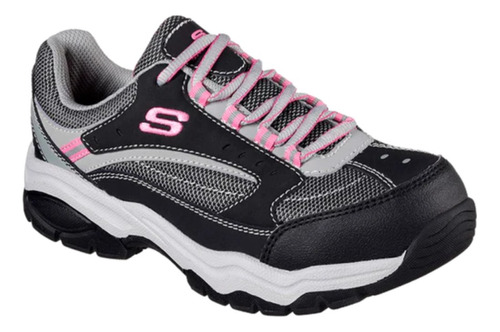 Zapato De Seguridad Skechers Mujer Modelo Biscoe