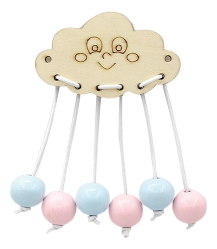2 Accesorios De Tablero Ocupado Colgante Nublado Cara Cara