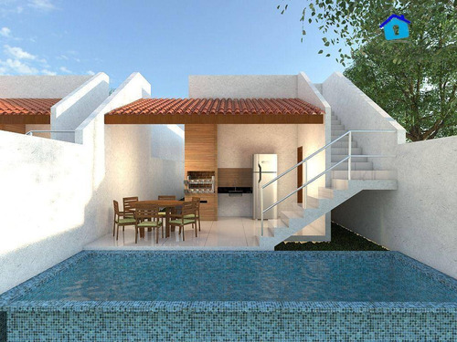 Imagem 1 de 6 de Casa Carapibus, Varanda Gourmet E Solariun! - Ca0588