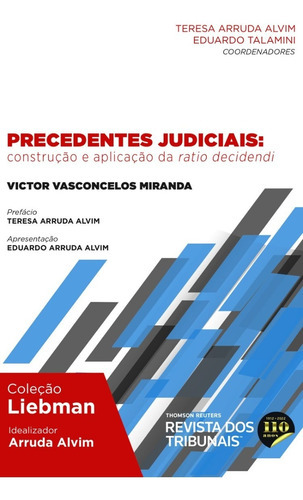 Precedentes Judiciais, De Victor Vasconcelos Miranda. Editora Revista Dos Tribunais, Capa Mole Em Português, 2022