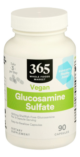 365 By Whole Foods Market, Sulfato De Glucosamina De 1500 Mg