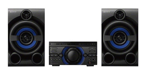 Minicomponente Sony MHC-M20D negro y azul con bluetooth - 120V/240V