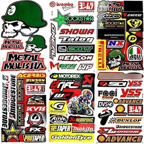 Motocross Motocicletas Bicis De La Suciedad Del Patín Lote 6