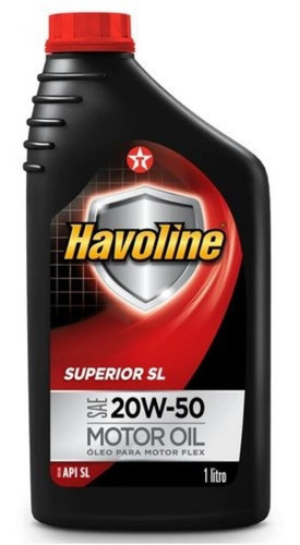 Imagem 1 de 3 de Oleo Motor 20w50 Mineral 1l Texaco Tx066