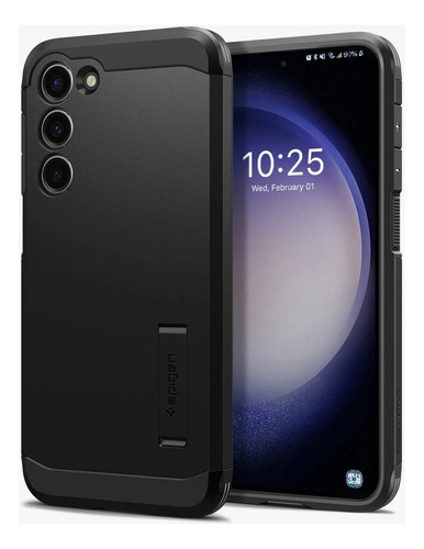 Capa Spigen Tough Armor Black Para Samsung Galaxy S24 Plus