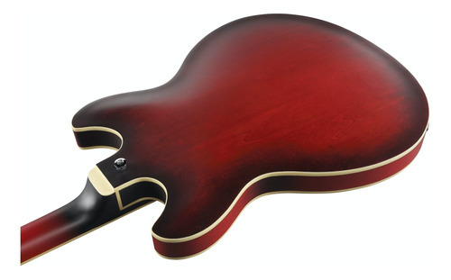 Guitarra Ibanez As53 Srf Semi Acustica Sunburst Red Flat Material Do Diapasão Mahogany