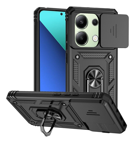Funda Armor A Prueba De Golpes Para Xiaomi Redmi Note 13 Pro 5g 4g Slide Lens Protect Funda De Teléfono Para Redmy Note13 Note13pro 5g