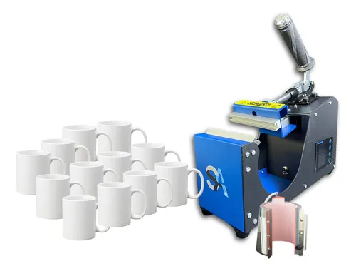 comprar Máquina Sublimación Tazas 11oz + 12 Tazas 