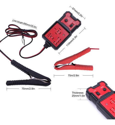 Probador De Relés Automotriz Universal 12v
