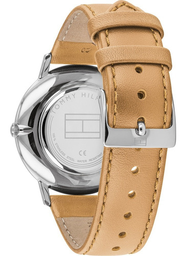 Reloj Tommy Hilfiger Malla De Cuero Marrón 1791652
