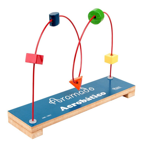 Imagem 5 de 8 de Brinquedo Pedagógico Educativo Kit Aramado 6 Itens Carlu