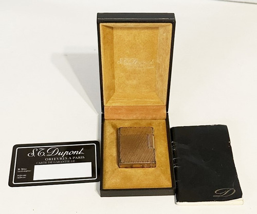 Encendedor Dupont Original Oro Caja (Usado)
