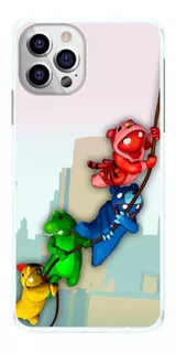 Capa De Celular Gang Beasts Pendurados Corda Capinha