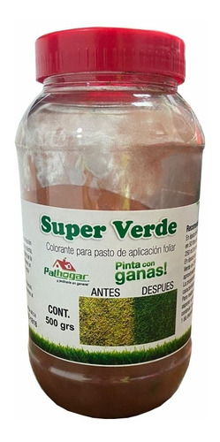 Super Verde Fertilizante Y Colorante De Pasto