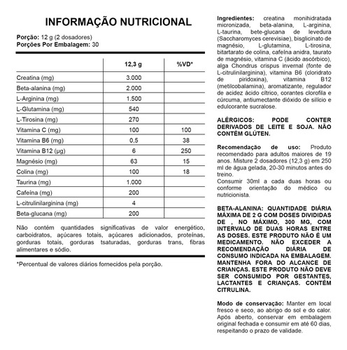 Vapor X5 360 G Sabor Nasty Grape - Muscletech - Pré Treino