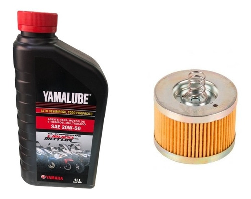  Filtro De Aceite Fz16 Y Yamalube 4tps 20w50 Yamaha