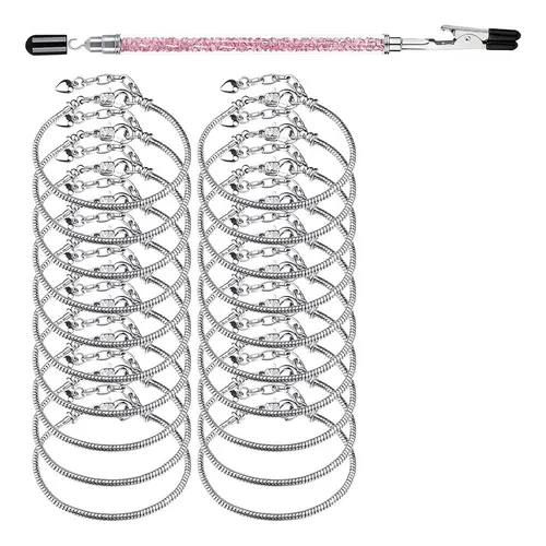 comprar Cadenas De Pulsera Con Dijes Para Hacer Joyas, 20 Piezas De