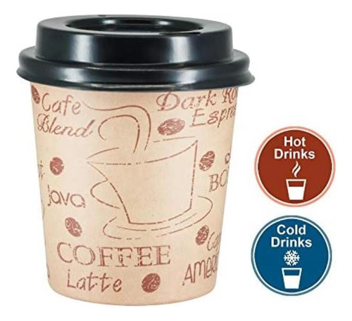 Ecodesign-us Vasos Calientes Desechables De Papel Para Expre