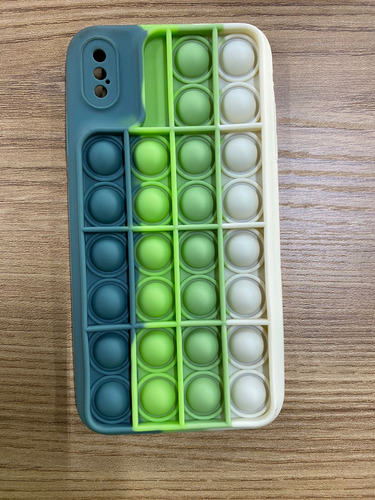Capa Para iPhone Fidget Toy Antistress Pop It