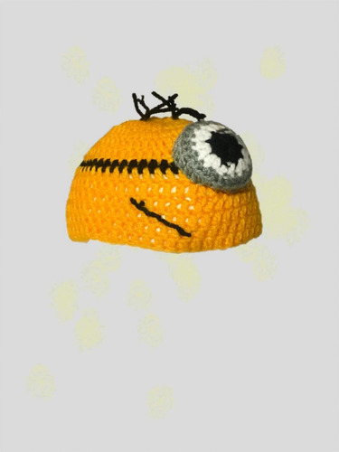 Gorro Minion En Crochet