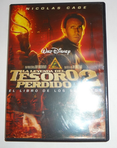 La Leyenda Del Tesoro Perdido 2 - Dvd - Original