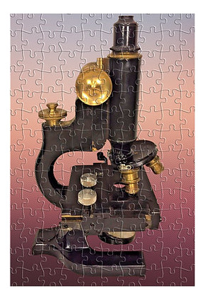 Puzzle Microscopio Vintage