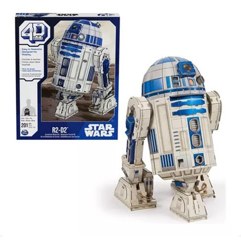 4d Puzzles 29946 - Star Wars Personaje R2d2 Rompecabezas