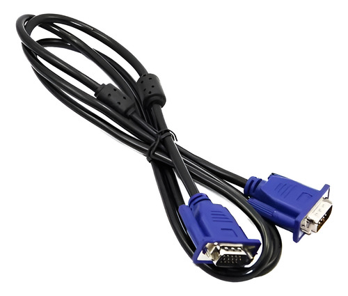 Cable Vga 2 Metros Macho Notebook Pc Monitor Proyector Tv
