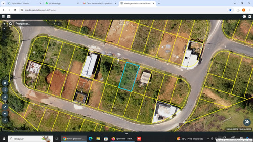 Lote/terreno 200 M2 (10x20) Na Cidade De Toledo/mg Próximo Ao Centro Da Cidade