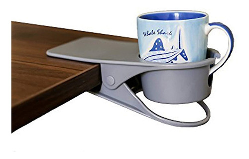 Supercopio Soporte De Taza Clip - Mesa De Computadora Latera