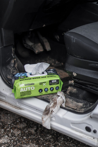Cleaning Wipes Crocodile Cloth Auto Car Engine Degreaser X10