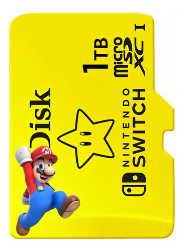 Microsd 1tb Para Nintendo Switch, Tarjeta De Memoria Sdxc De Gran Capacidad Con Velocidad De Transferencia De Hasta 100mb/s Para Juegos Y Datos
