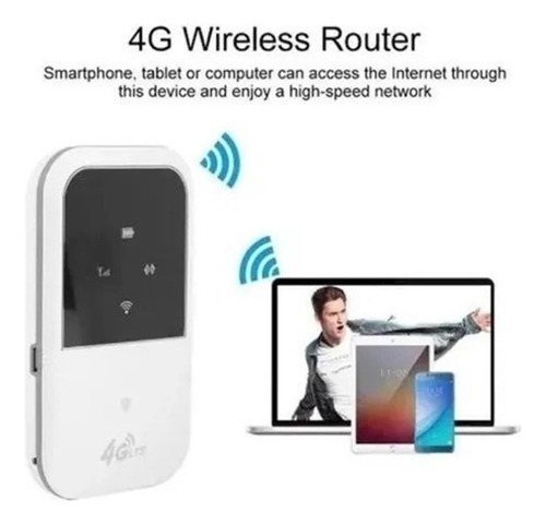 Enrutador Inalámbrico Portátil Wifi Ranura For Tarjeta Sim