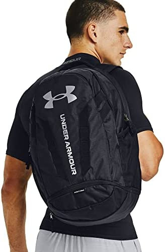 Mochila Under Armour Hustle 5.0 Unisex Para Adultos, Negra,