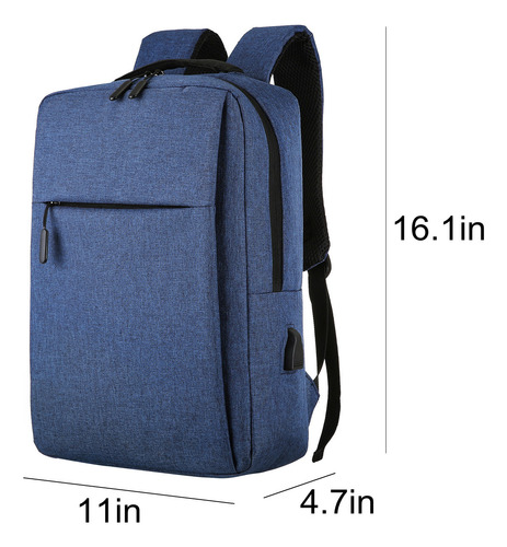 Mochila Para Portátil O De 15.6 Pulgadas, Bolsa De Viaje Par