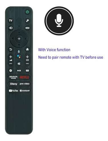 Rmf-tx810u Pack: Control Remoto De Voz Para Sony 4k Tv