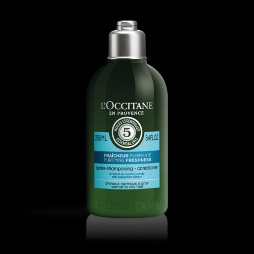 Acondicionador L'Occitane Aromacología Purificante en botella de 250mL por 1 unidad