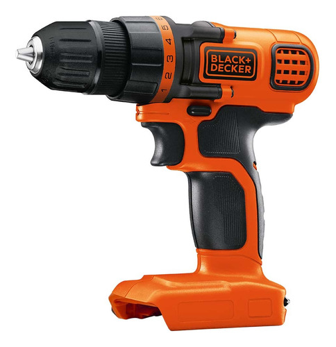 Black+decker Taladro Atornillador + Lijadora + Lijas Y Acc Color Naranja