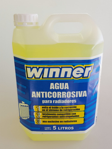 Imagen 1 de 4 de Agua Destilada Anticorrosiva Para Radiador