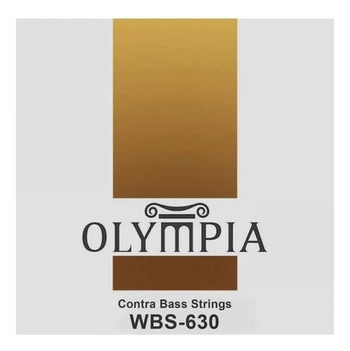 Cuerdas Para Contrabajo Calibres 40 95 Olympia Wbs 630