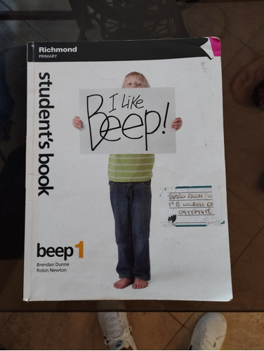 Libro De Inglés I Like Beep 1 - Student's Book 