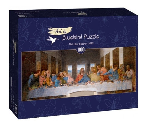 Rompecabezas The Last Supper 1490 Da Vinci Bluebird 1000 Pz