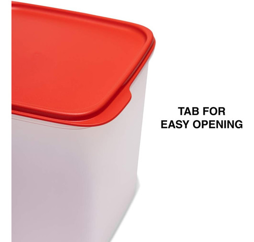 Contenedor Tupperware Square Smart Saver, 3,9 Litros, El Col