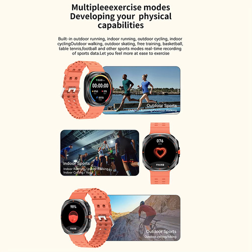 Nuevo Reloj Inteligente Talk Hd Amoled Para Juegos Casuales
