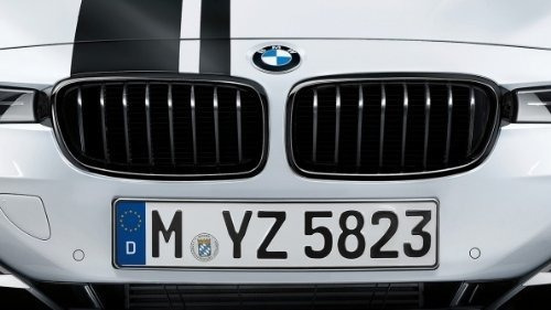 Rejilla De Riñón Negro De Rendimiento Bmw Serie 3 M - Iz