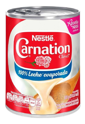 Leche Evaporada Nestlé Carnation 360 Gr