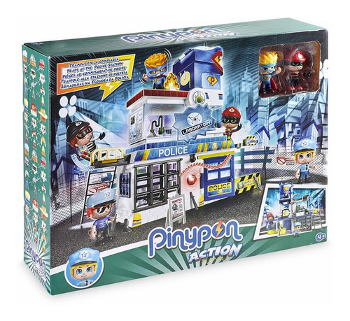 Muñeco Pinypon Action Trampas En La Comisaría