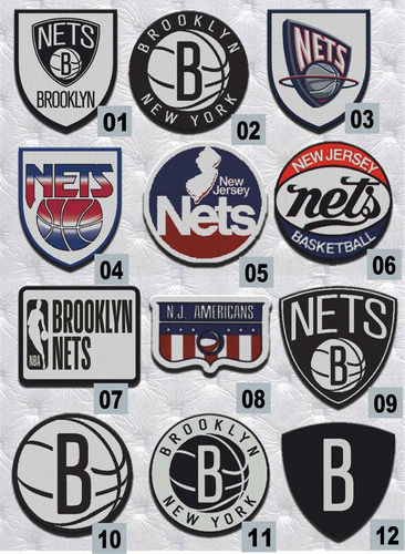 Parche Termoadhesivo Escudo Nba Brooklyn Nets